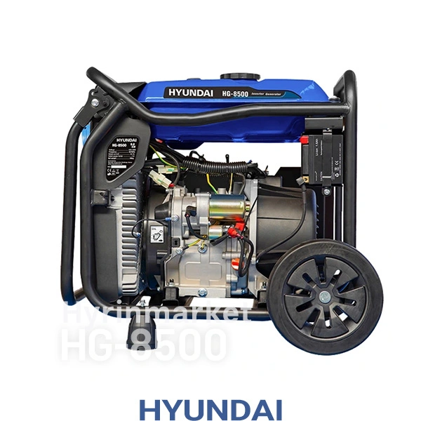 موتور برق بنزینی هیوندای 9 کیلووات مدل HG8500 اینورتری