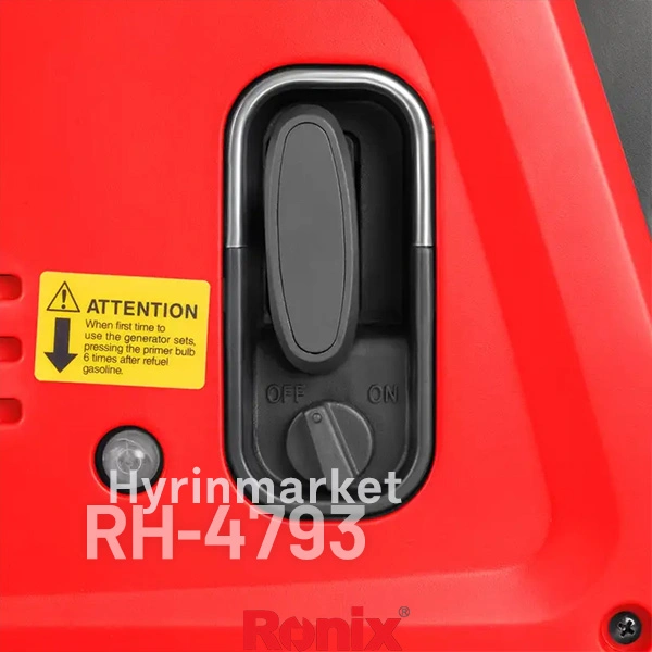 موتور برق 2500 وات رونیکس اینورتری مدل RH-4793 6 موتور برق اینورتری رونیکس مدل rh-4793