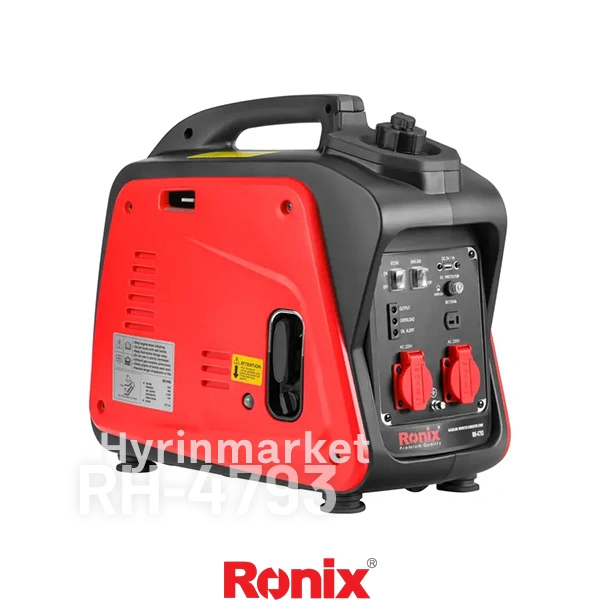 موتور برق 2500 وات رونیکس اینورتری مدل RH-4793 3 موتوربرق سایلنت رونیکس rh-4793