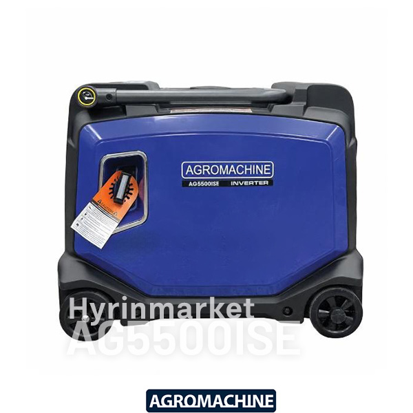 موتور برق اگرو 4.4 کیلووات مدل AG5500ISE اینورتری سایلنت 3 موتوربرق اگرو 4000 وات مدل AG500ISE