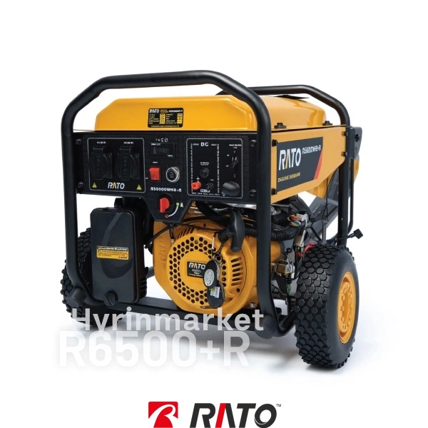 موتور برق راتو مدل r6500dwhb+r ریموتی استارتی