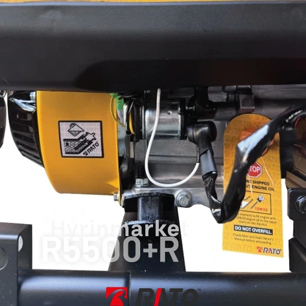 موتوربرق بنزینی 3 کیلووات راتو مدل R5500DWHB+R 23 راتو R5500DWHB+R