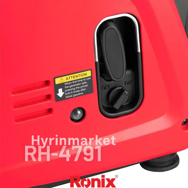 موتور برق 1200 وات رونیکس اینورتری مدل RH-4791 + ویدئوی راهاندازی 7 موتور برق 1200 وات رونیکس مدل RH-4791