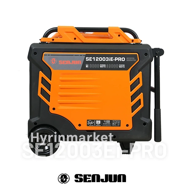 موتوربرق سه فاز و تکفاز سن جون 9 کیلووات SE12003iE PRO سایلنت اینورتری