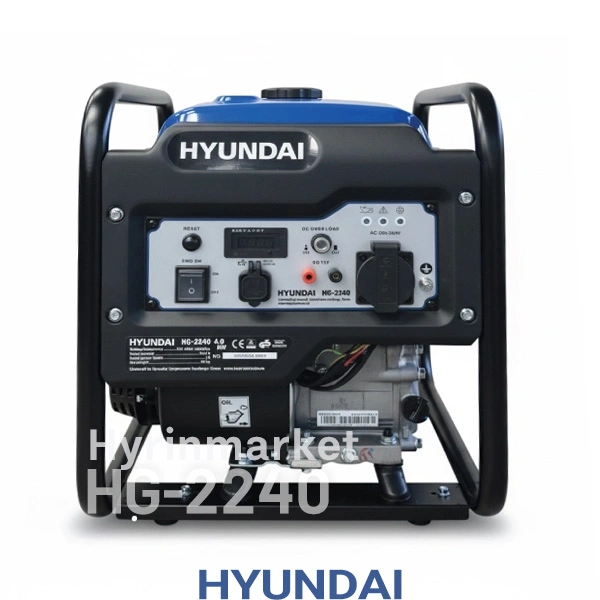 موتور برق بنزینی اینورتری هیوندای 4 کیلووات مدل HG2240 19 موتوربرق هیوندای مدل hg2240