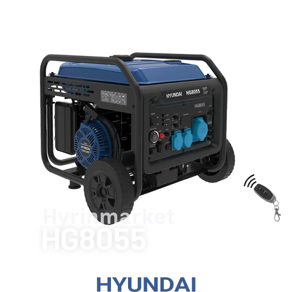 موتور برق اینورتر هیوندای 5.5 کیلووات مدل HG8055