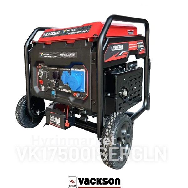 موتوربرق سه گانه سوز 8.5 کیلووات واکسون VK17500iERGLN اینورتری 11 موتور برق اینورتری سه گانه سوز واکسون 17500isergln