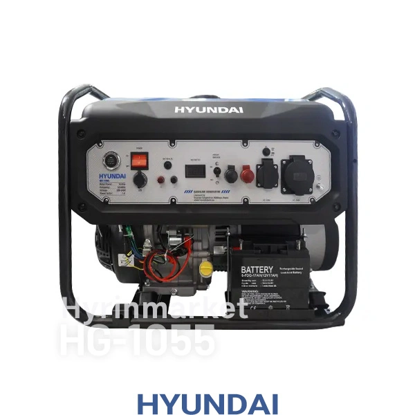 موتور برق بنزینی هیوندای 10 کیلووات مدل HG-1055