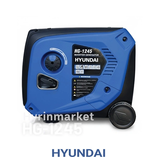 موتور برق بنزینی اینورتری هیوندای 4 کیلووات مدل HG1245