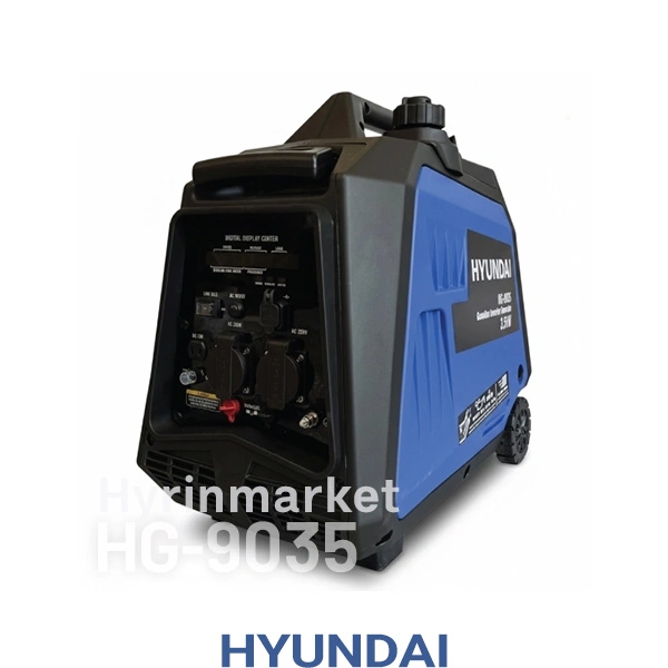 موتور برق بنزینی اینورتری هیوندای 3.5 کیلووات مدل HG9035 17 موتوربرق هیوندای مدل 9035