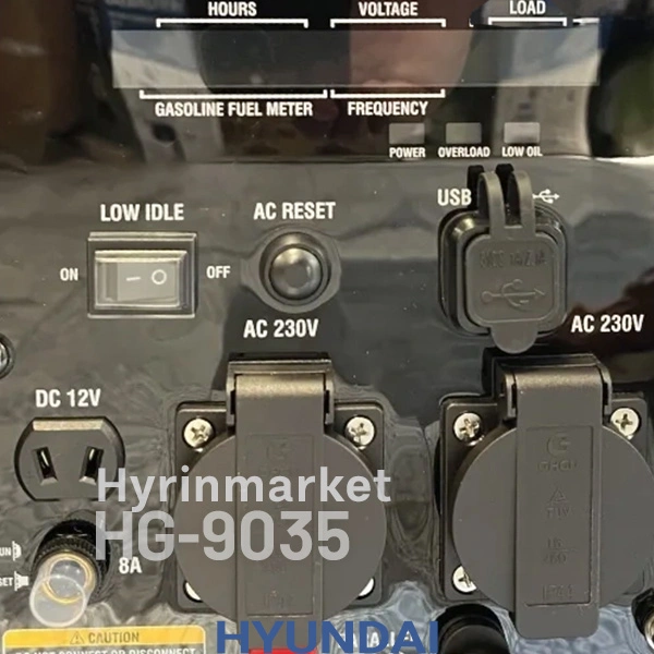موتور برق بنزینی اینورتری هیوندای 3.5 کیلووات مدل HG9035