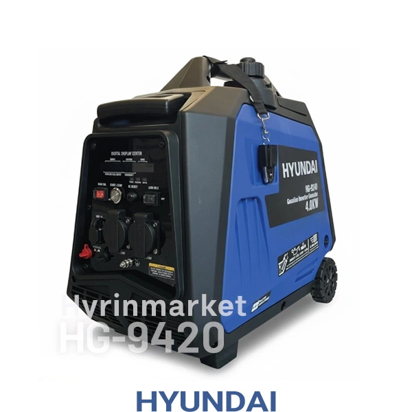 موتور برق بنزینی اینورتری هیوندای 4 کیلووات مدل HG9240 10 موتوربرق هیوندای مدل H9240