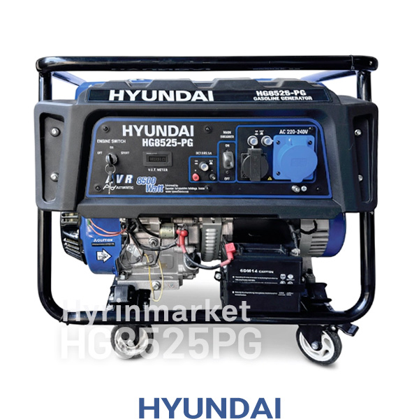 موتوربرق 8 کیلووات هیوندای مدل HG8525PG